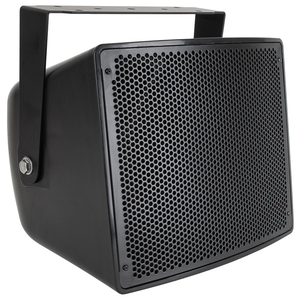 Baseball Field Sound System with an S12 12" and 2 S10 10" Stadium Speakers, MX9 9-Channel Mixer, DA2500 Power Amplifier and PTT1 Paging Microphone